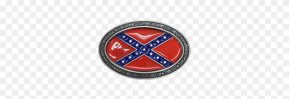 Csa Confederate Flag Belt Buckle The Dixie Shop, Accessories, Food, Ketchup, Emblem Free Transparent Png