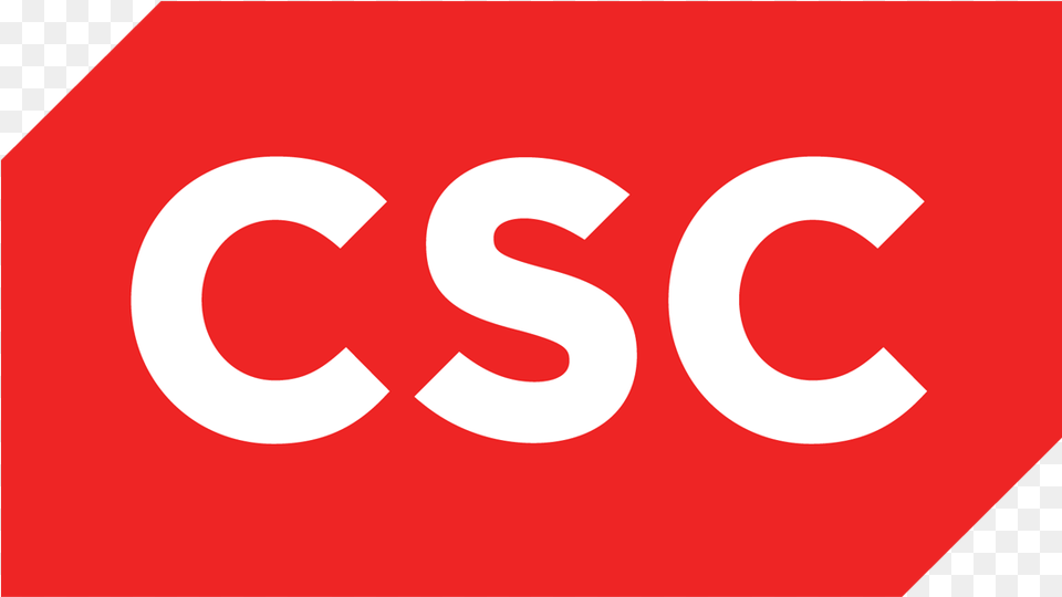 Csc Computer Science Corporation Logo, Sign, Symbol, Road Sign Png Image