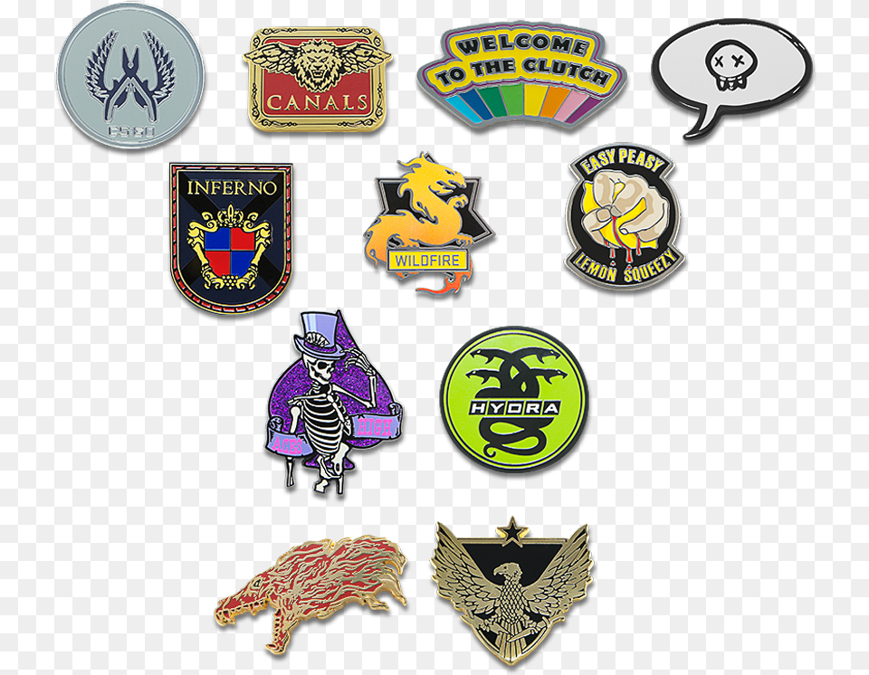 Csgo Blind Bag Pins Series, Symbol, Badge, Logo, Baby Free Png