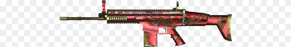 Csgo Cases Cs Go Dsa Sa58 Improved Battle Rifle, Firearm, Gun, Weapon, Machine Gun Png