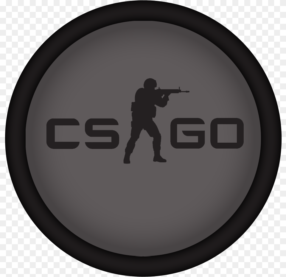 Csgo Counter Strike Logo Circle, Photography, Firearm, Weapon, Adult Free Png