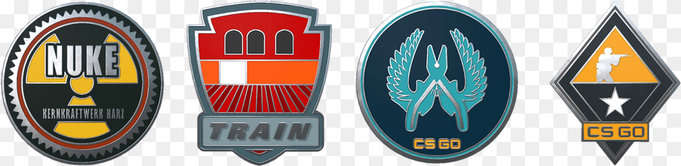 Csgo Map Pins, Badge, Emblem, Logo, Symbol Free Png Download