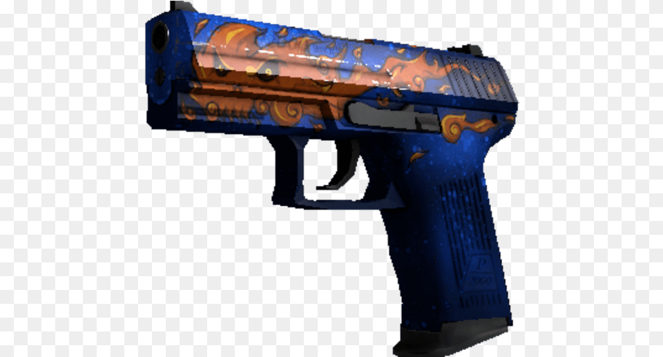 Csgo P2000 Fire Elemental, Firearm, Gun, Handgun, Weapon Free Png