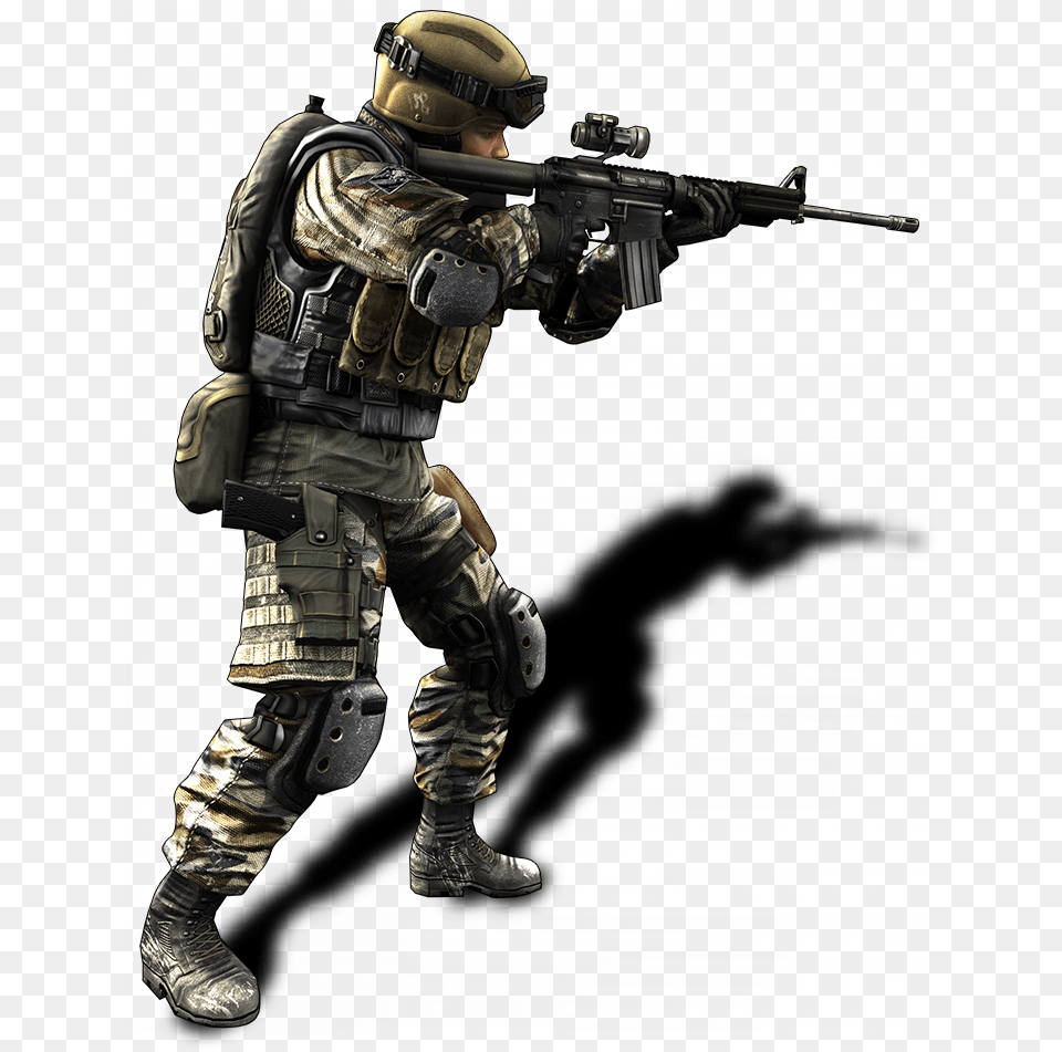 Csgo Player Alliance Of Valiant Arms Render, Weapon, Firearm, Person, Adult Free Png