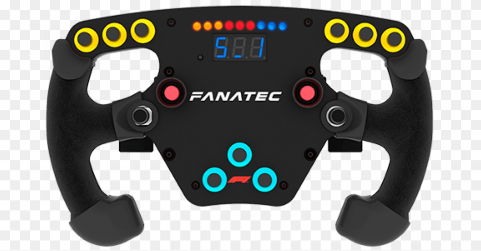 Csl E F1 Set M 07 F1 Fanatec, Steering Wheel, Transportation, Vehicle, Appliance Png