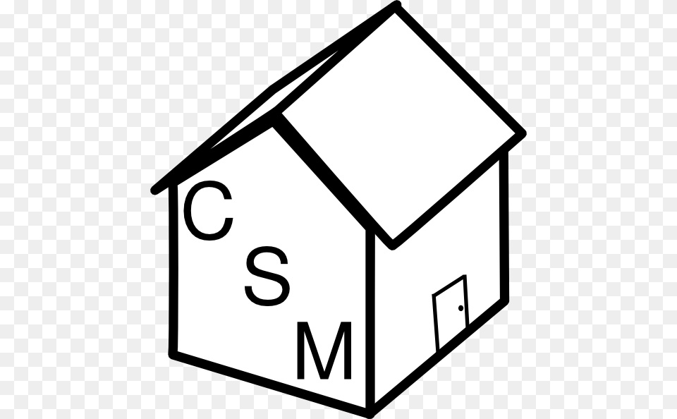 Csm House Without Chimney Clip Art Png