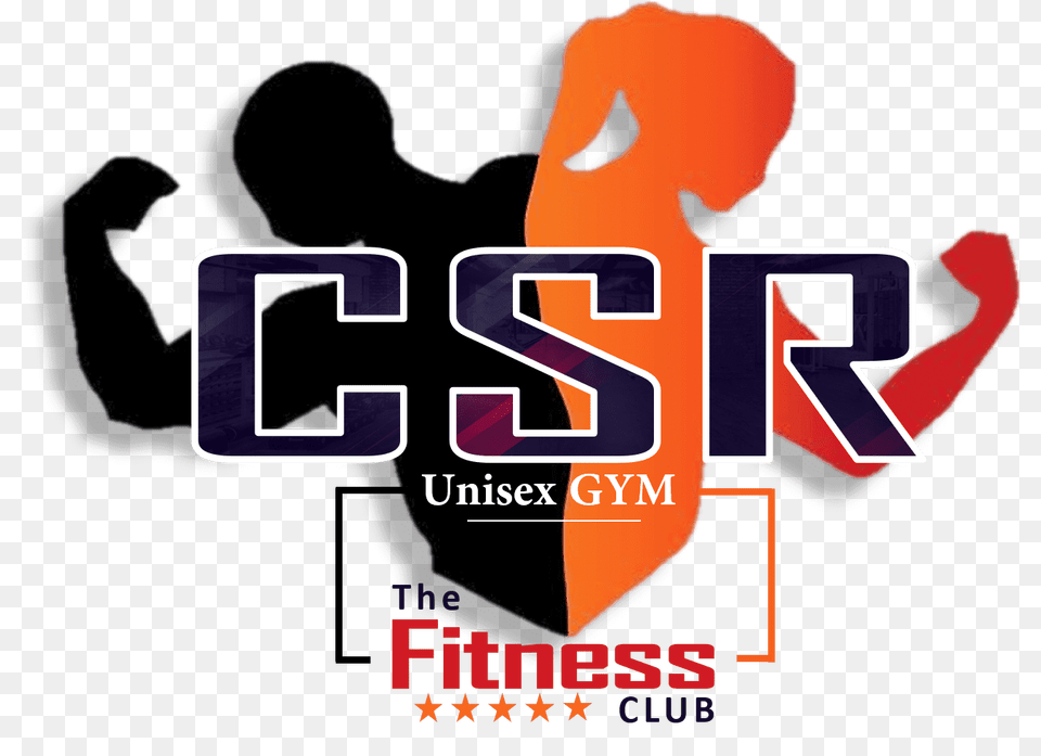 Csr The Fitness Club Logo Of Fitness Club, Advertisement, Poster, Adult, Art Free Transparent Png