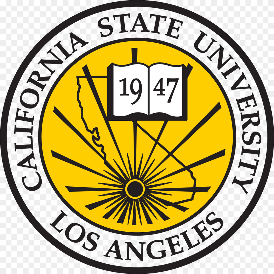 Csu Los Angeles Logo, Badge, Symbol, Emblem, Machine Free Png Download