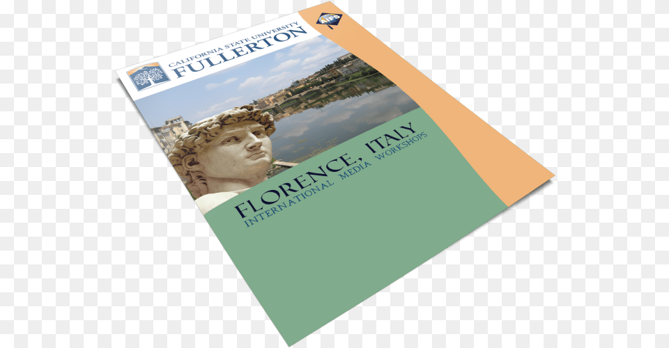 Csuf Study Abroad Brochure Book Cover, Advertisement, Poster, Publication, Person Free Png