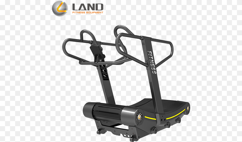 Ct 100b Non Motorized Curved Sprinter Treadmill With Treadmill, Device, Grass, Lawn, Lawn Mower Free Png Download