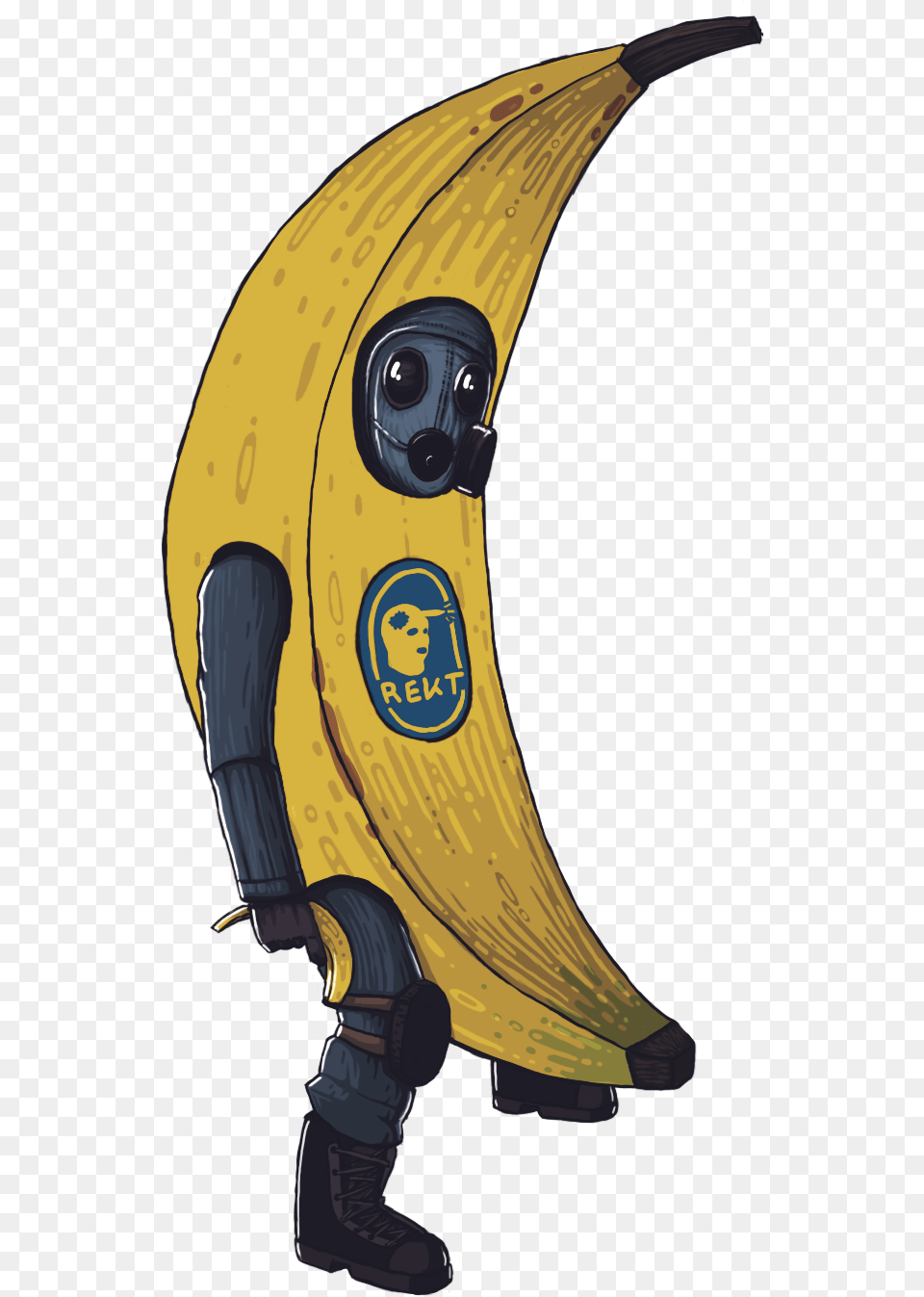 Ct In Banana Cs Go Ct In Banana, Food, Fruit, Plant, Produce Free Png