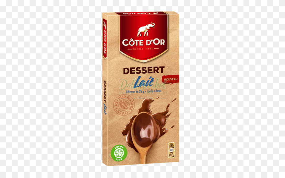 Cte D39or Dessert Chocolate Milk Chocolat Au Lait Patissier, Cutlery, Spoon, Cup, Food Free Png Download
