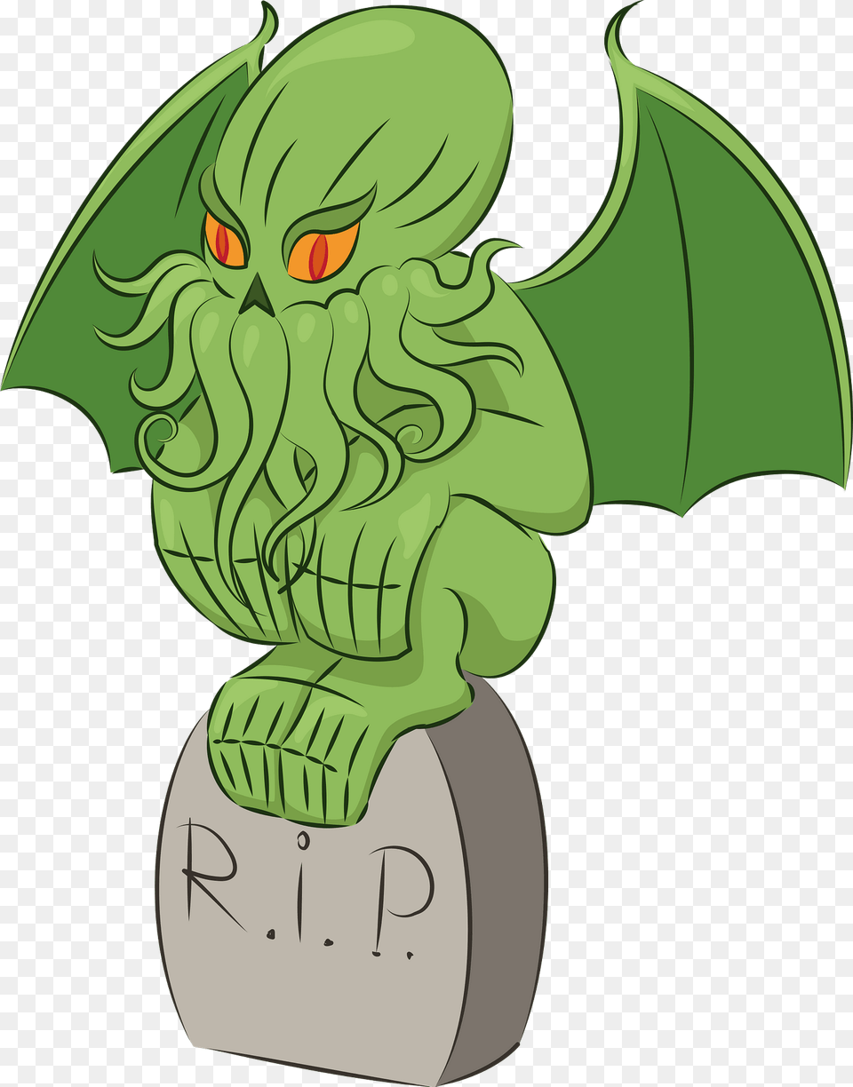 Cthulhu Clipart, Accessories, Art, Ornament, Gargoyle Free Png Download