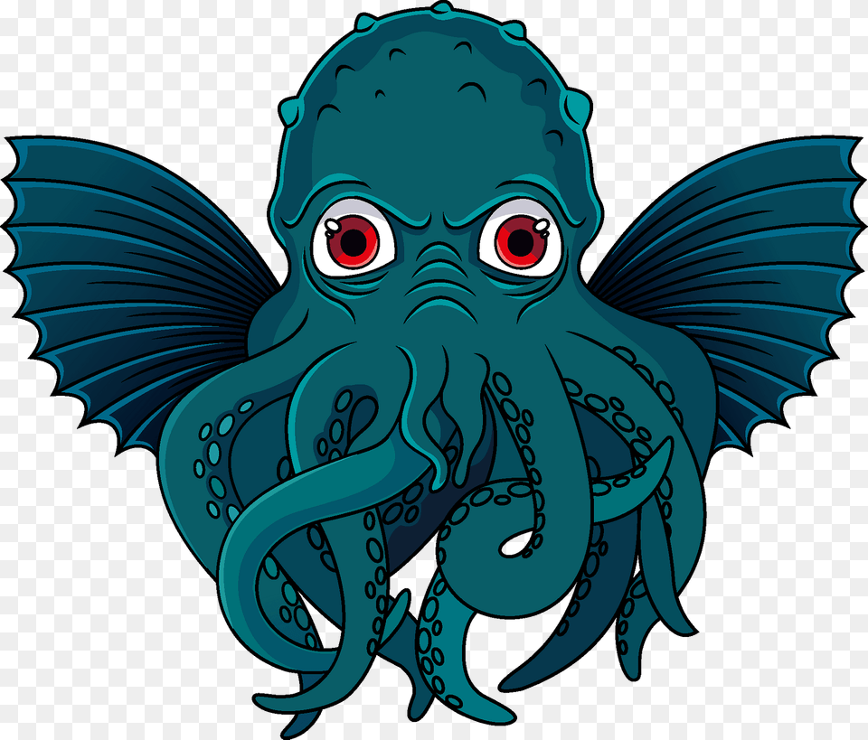 Cthulhu Clipart, Animal, Sea Life, Baby, Person Free Transparent Png