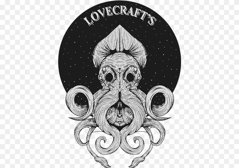 Cthulhu Lovecraft Portable Battery Charger Dot, Emblem, Symbol, Art Png