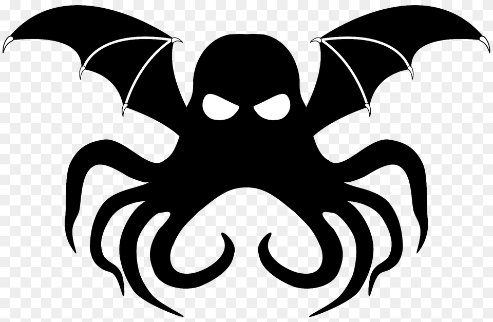 Cthulhu Symbol Clipart, Animal, Fish, Sea Life, Shark Png