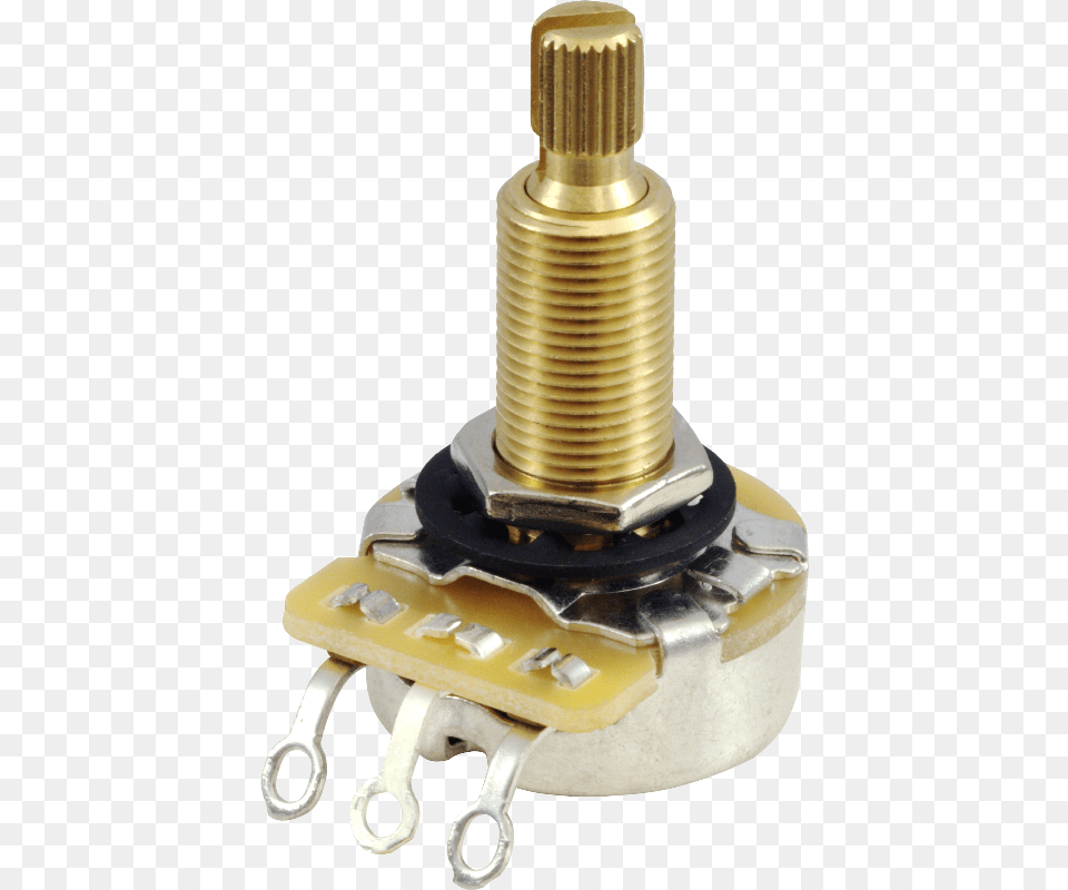 Cts Audio Knurled Shaft 34 Cts Potentiometer, Electrical Device, Switch, Smoke Pipe Png Image