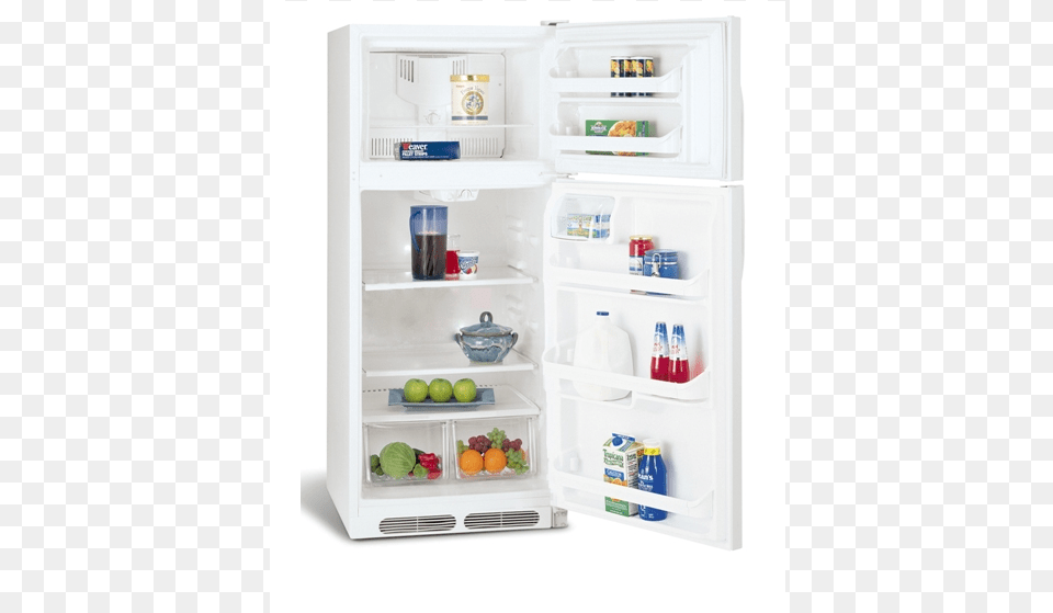 Cu Ft Top Mount Refrigerator Frigidaire Frt17g5csb Top Freezer Refrigerator, Appliance, Device, Electrical Device Png