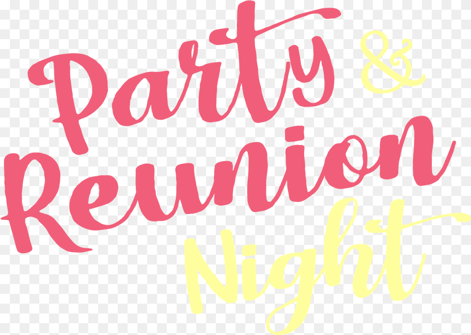 Cu Gavel Club Annual Party And Reunion Night Calligraphy, Text, Handwriting Free Png