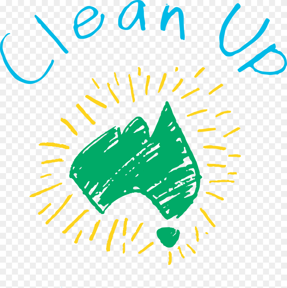 Cua Logo Clean Up Aus Day, Blackboard, Art Free Png Download