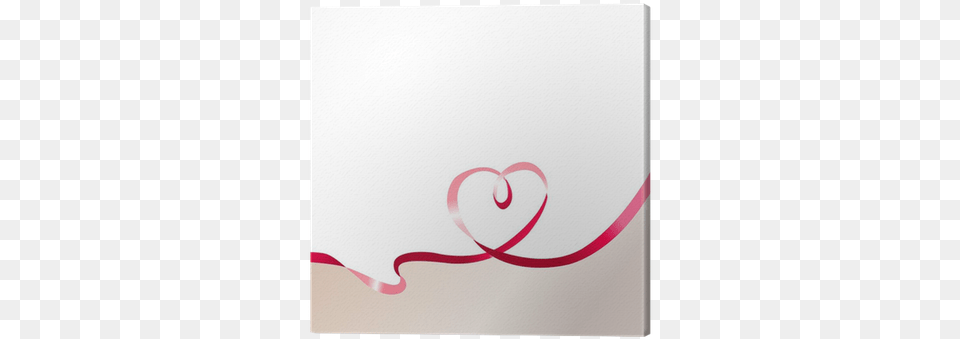 Cuadro En Lienzo El Fondo De La Cinta Roja Pixers Construction Paper, White Board Free Png