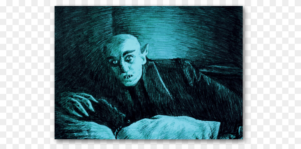 Cuadro Original De Nosferatu Sketch, Portrait, Photography, Face, Head Free Transparent Png