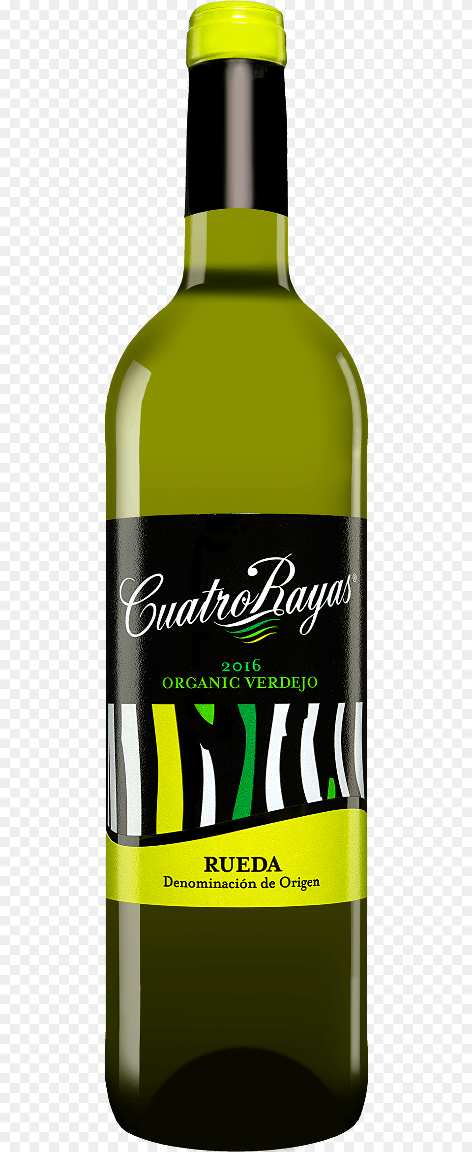 Cuatro Rayas Organic Verdejo, Alcohol, Beverage, Liquor, Bottle Png