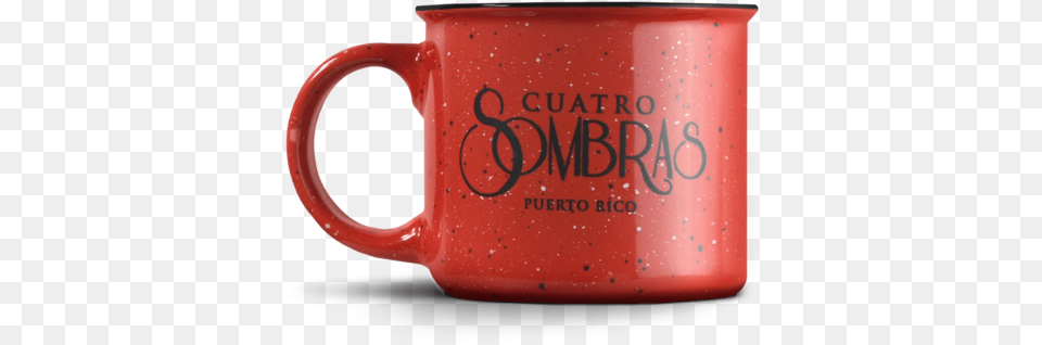 Cuatro Sombras Red Mug Caf Cuatro Sombras, Cup, Beverage, Coffee, Coffee Cup Free Png Download