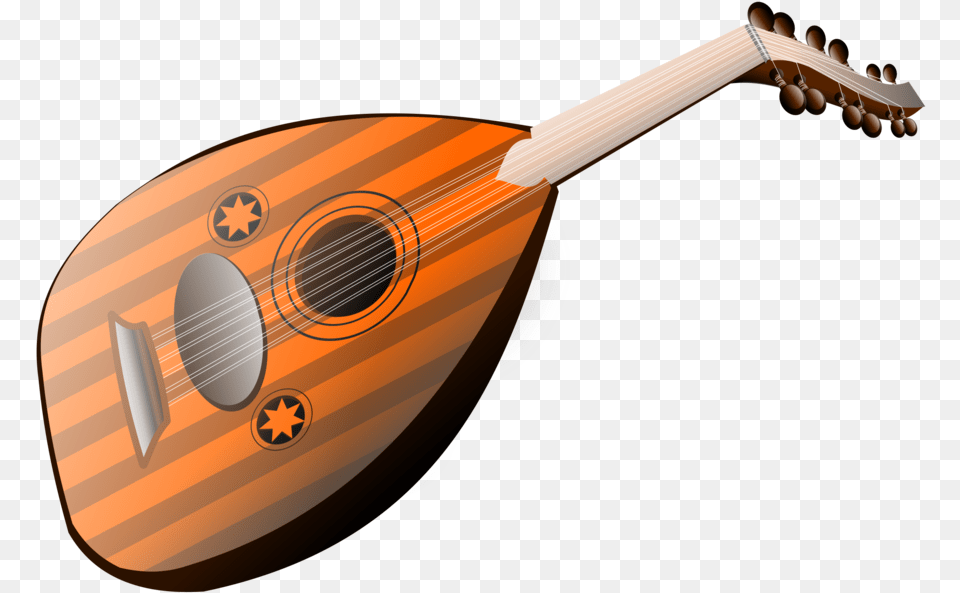 Cuatro String Instrument Indian Musical Oud Clipart, Lute, Musical Instrument, Mandolin Png Image