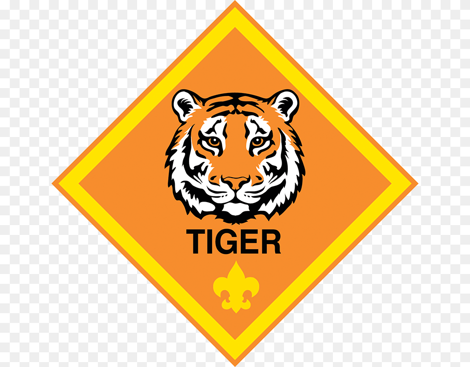 Cub Pack, Logo, Animal, Mammal, Tiger Png Image