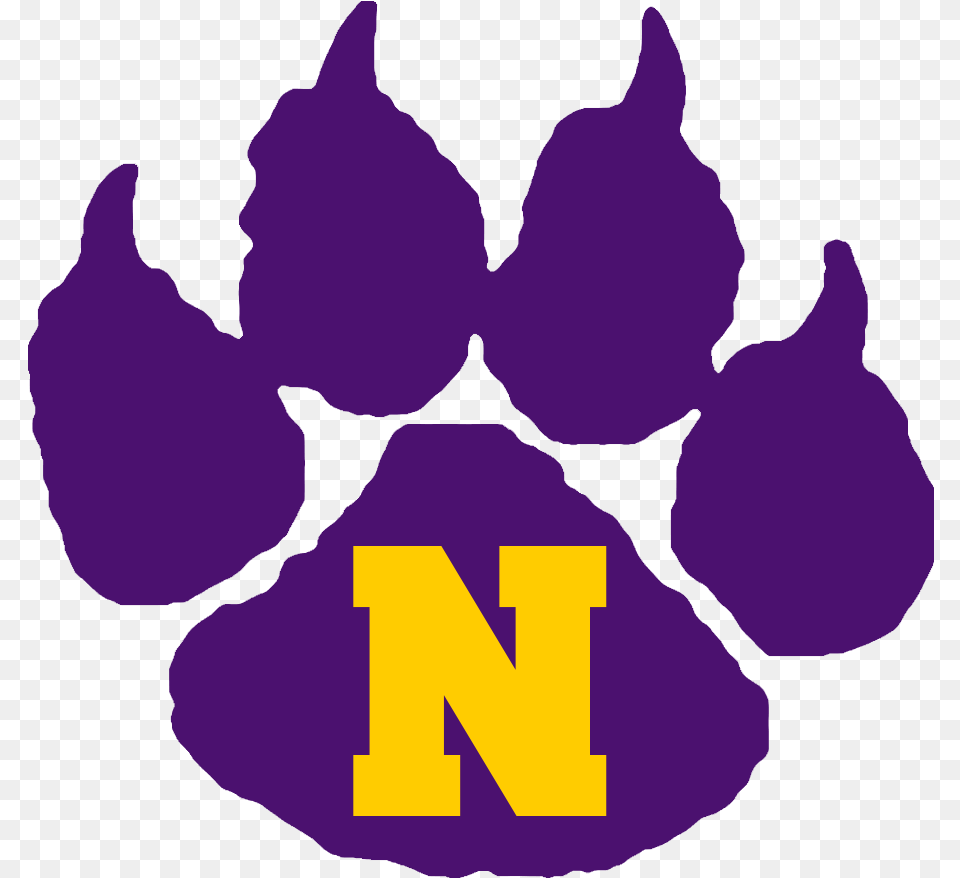 Cub Paw Purple Nevada Cubs Logo, Flower, Petal, Plant, Baby Free Png Download