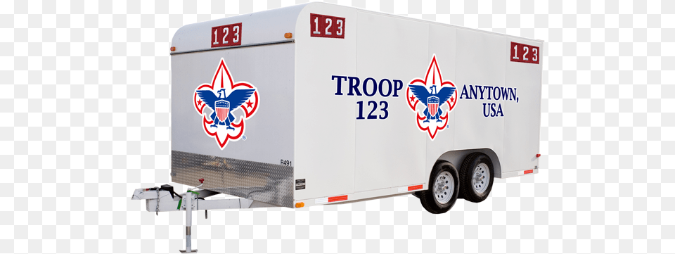 Cub Scout Pack Custom Vinyl Trailer Graphics Bsa Horizontal Large Mug, Moving Van, Transportation, Van, Vehicle Free Transparent Png