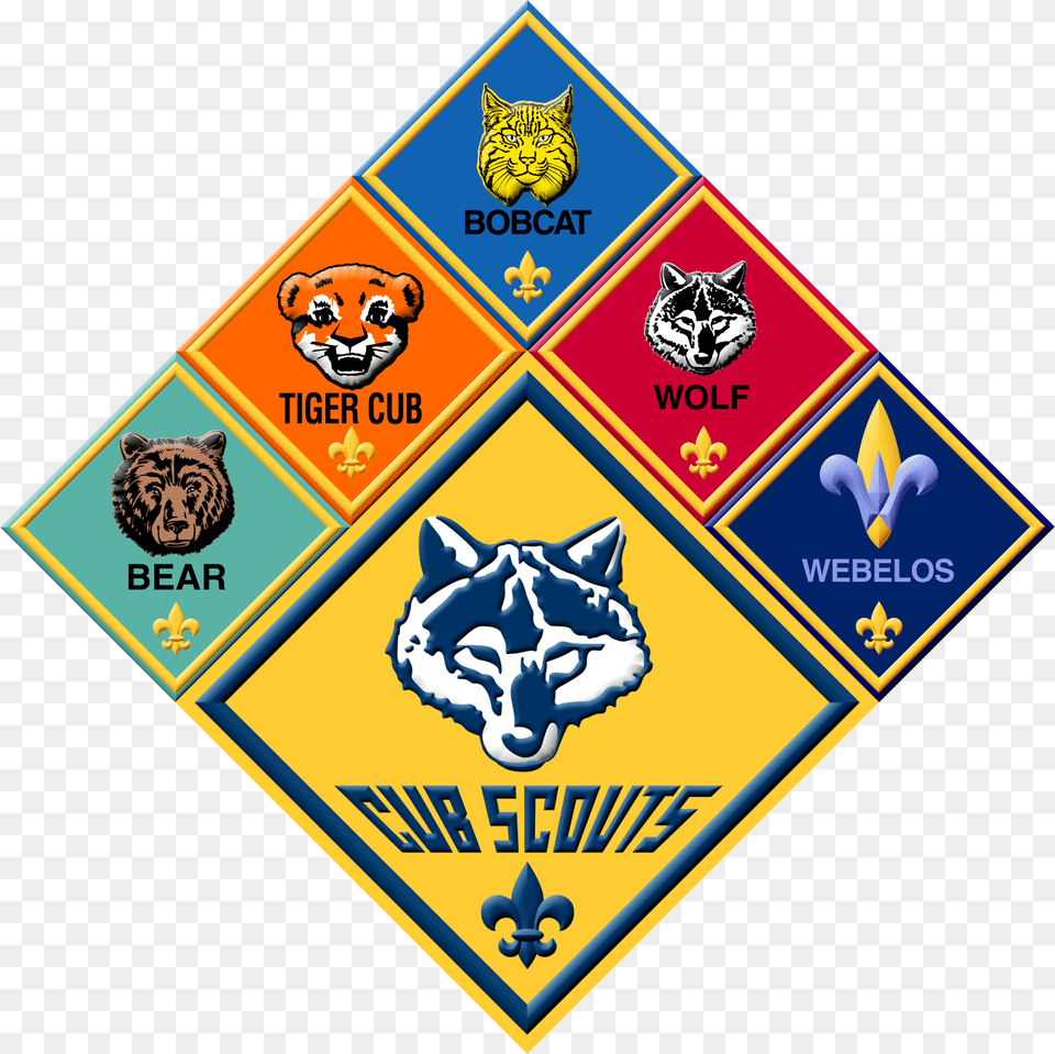 Cub Scouts Cub Scout Pack, Badge, Logo, Symbol, Animal Free Transparent Png