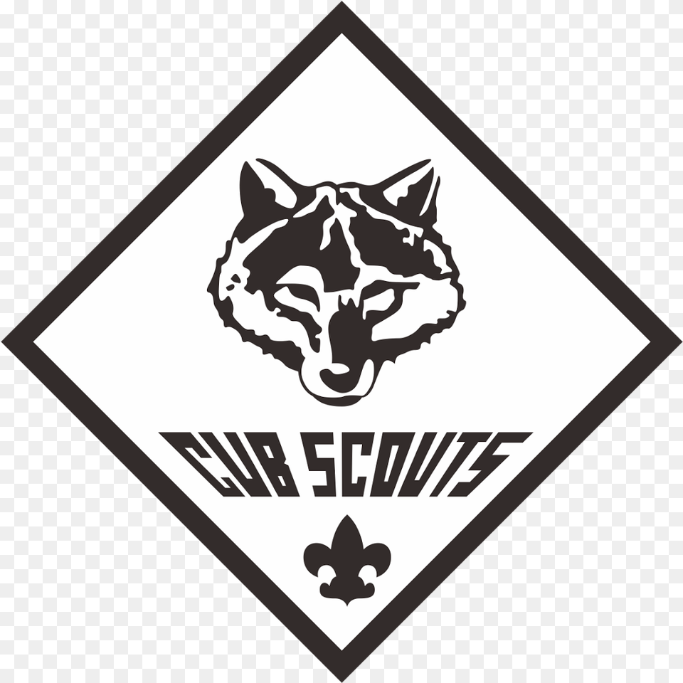 Cub Scouts Logo Vector, Sticker, Stencil, Symbol, Blackboard Png Image