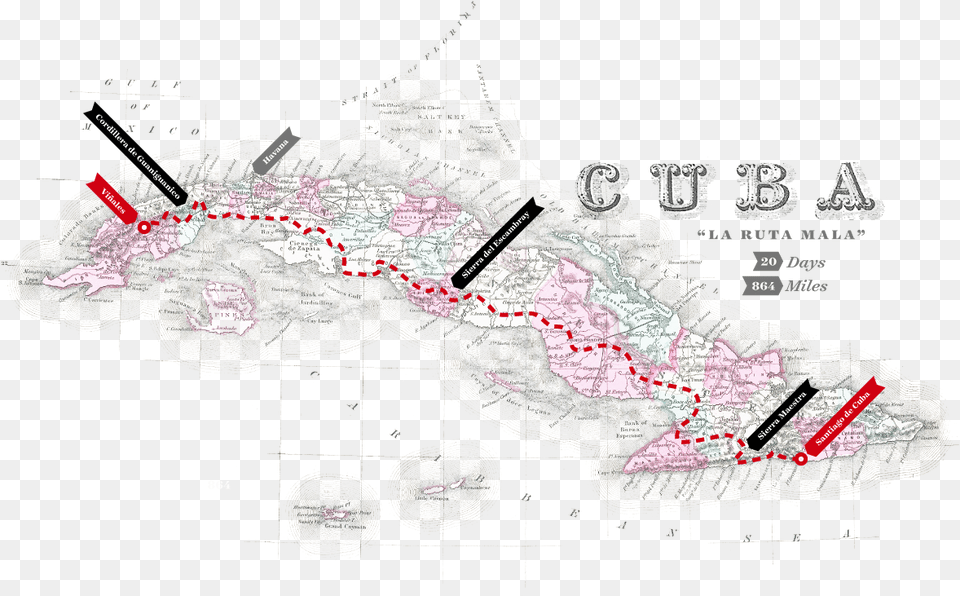 Cuba Bikepacking Map, Chart, Plot, Person Png Image