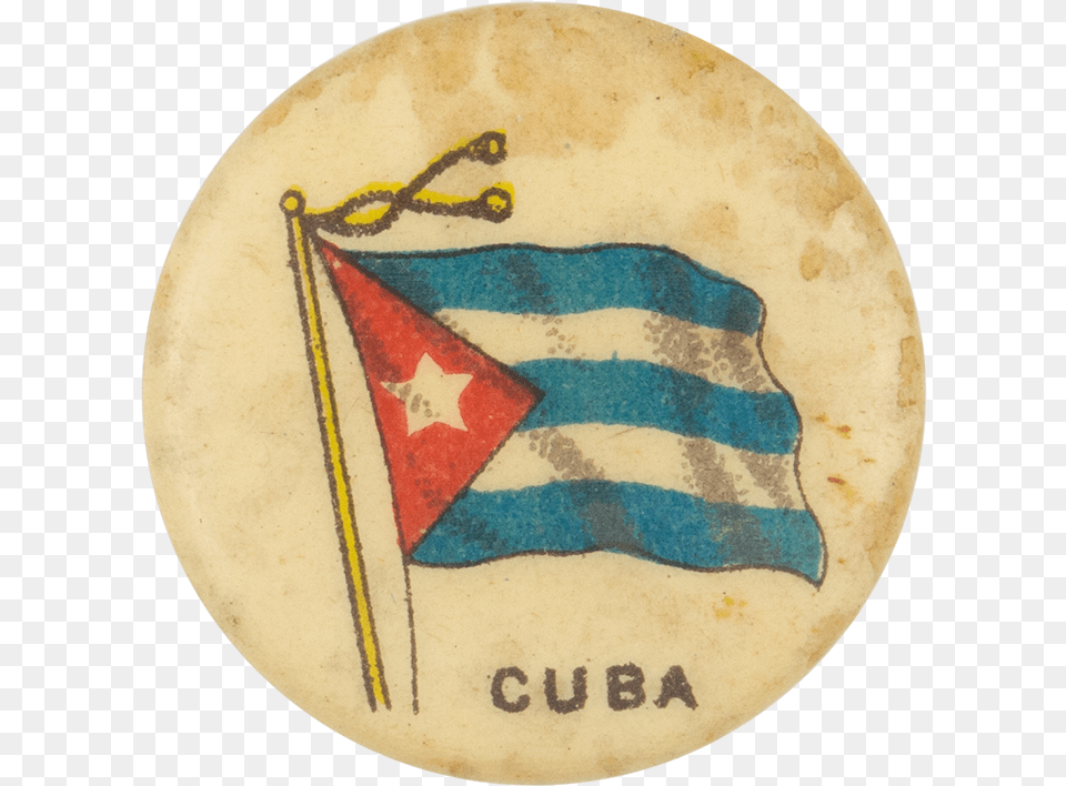 Cuba Flag Advertising Button Museum Emblem, Logo, Badge, Symbol Free Transparent Png