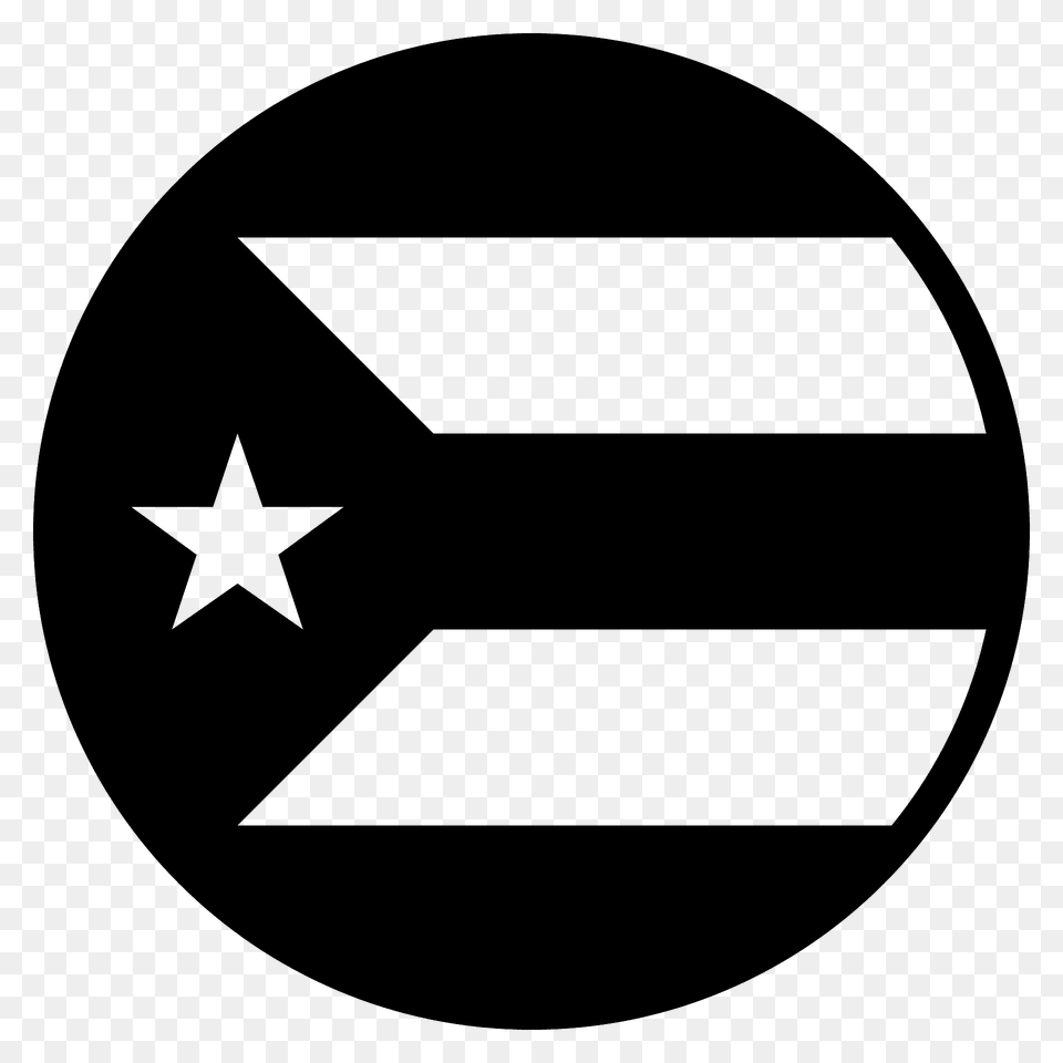 Cuba Flag Emoji Clipart, Symbol, Star Symbol Free Transparent Png