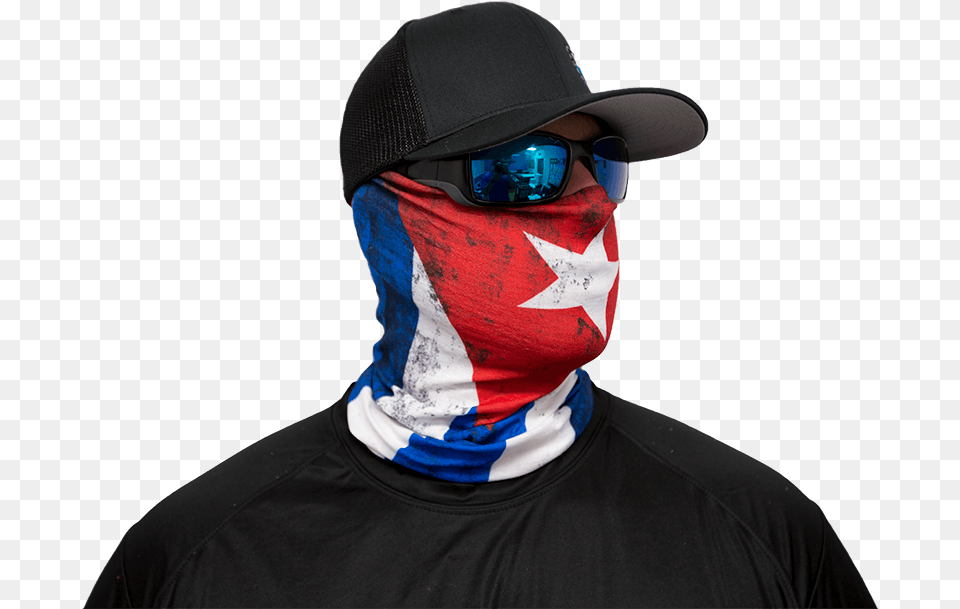Cuba Flag Salt Armour Sa Co Buff Neck Gaiter Balaclava Face Shield Cuba, Accessories, Hat, Sunglasses, Clothing Png
