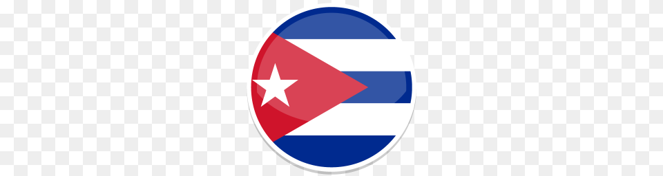 Cuba Icon Myiconfinder, Star Symbol, Symbol, Logo, Disk Png Image