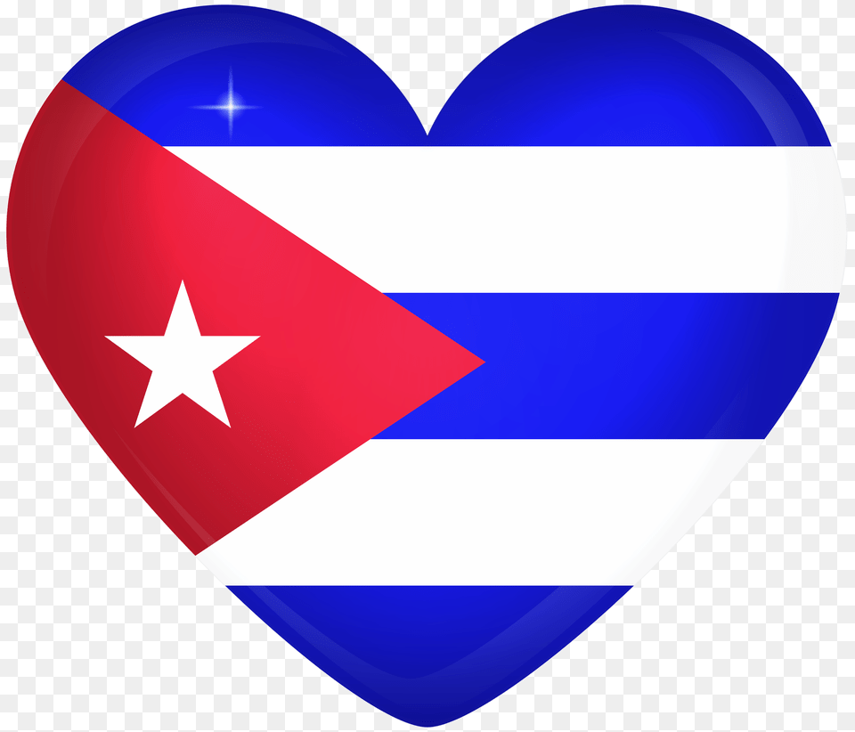 Cuba Large Heart, Logo, Symbol Png