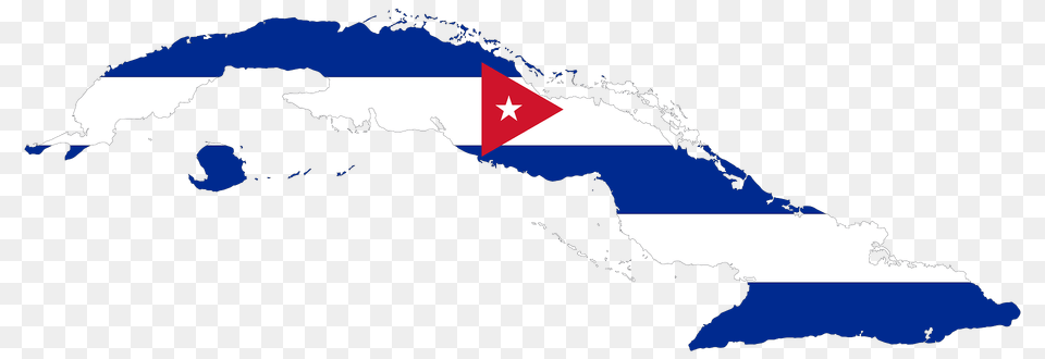 Cuba Map Flag Clipart, Water, Shoreline, Sea, Peninsula Free Png Download