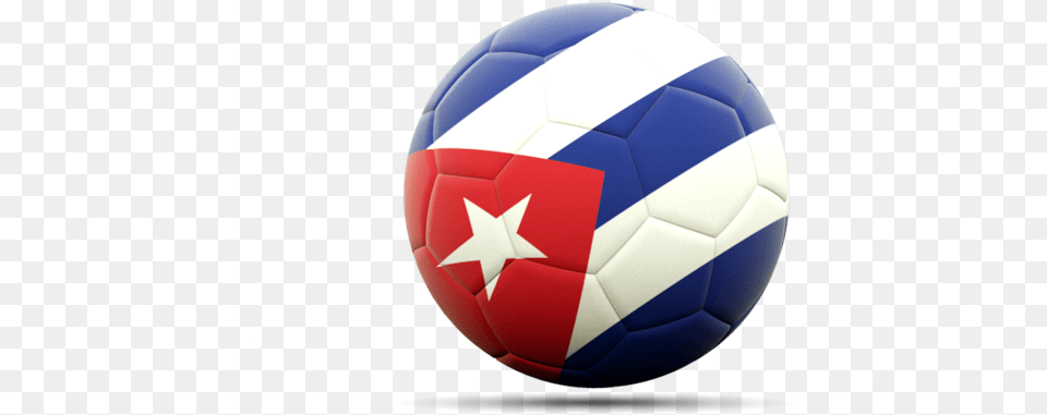 Cuba Soccer Soccerball Flag Island Freetoedit Volleyball Flag Of Country, Ball, Football, Soccer Ball, Sport Free Transparent Png