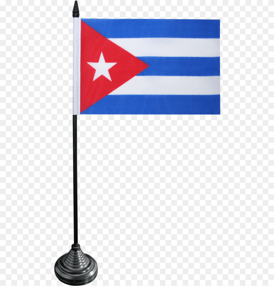 Cuba Table Flag Bandiera Cuba Asta Free Png Download