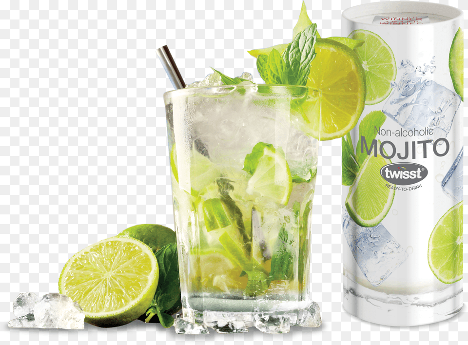 Cuban Cigar And Mojito Monkey Shoulder And Ginger Ale, Alcohol, Plant, Lime, Produce Png