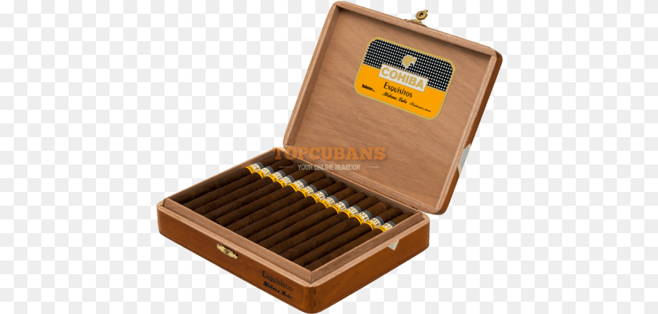 Cuban Cigar Library Cohiba Exquisitos Box Of, First Aid, Head, Person, Face Png