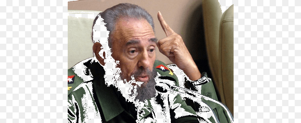 Cuban Revolutionary Icon Fidel Castro Died In Havana Fidel Castro, Head, Beard, Person, Face Png Image