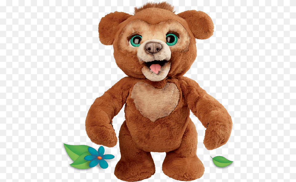 Cubby The Curious Amp Cubby The Curious Bear Furreal, Plush, Teddy Bear, Toy Free Png Download