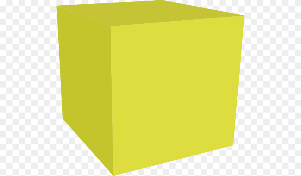 Cube 3d Clipart Gold Cube Yellow Cube Clipart, Box, Cardboard, Carton, White Board Free Png