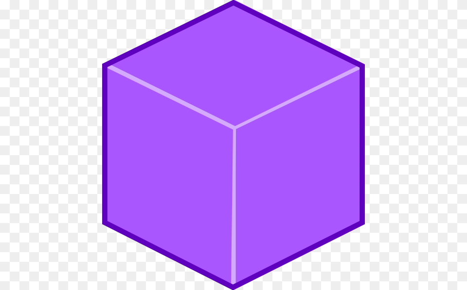 Cube Clip Art, Purple, Box Free Png