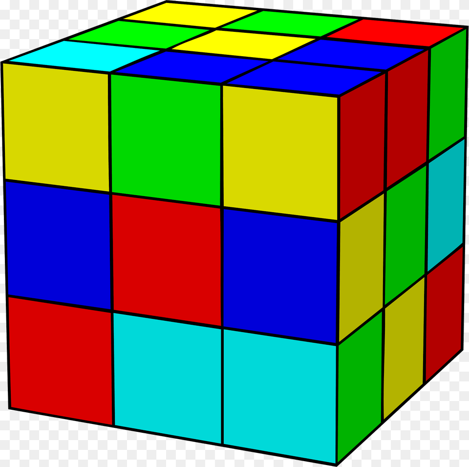 Cube Clipart, Toy, Rubix Cube Png Image